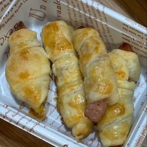 冷凍パイシートで美味しいウインナーパイ